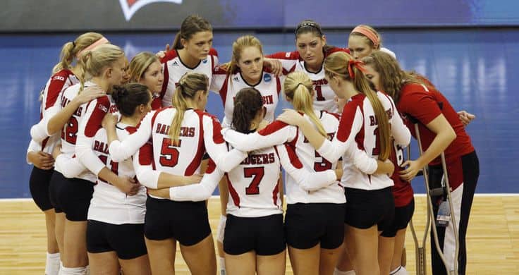 Exclusive: Leaked Images Of Wisconsin Volleyball Team