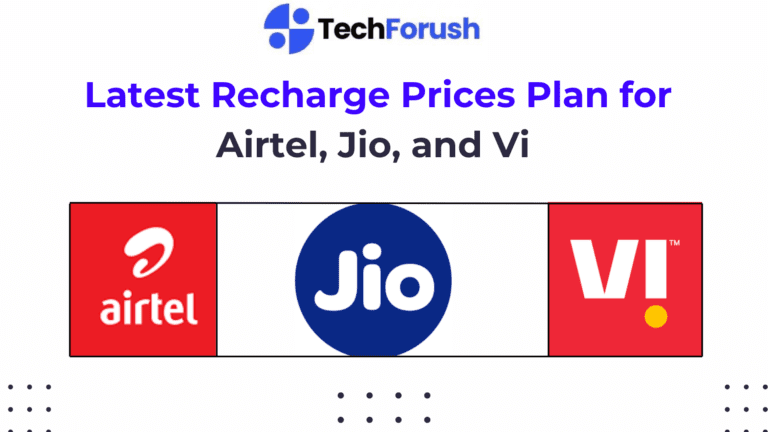 Latest Recharge Prices